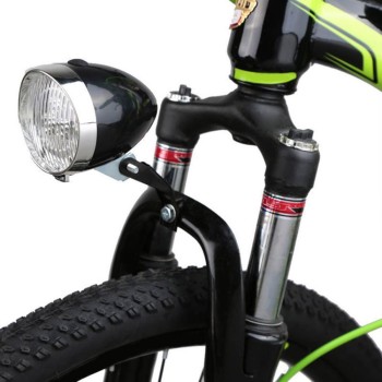 클래식 LED 자전거 전조등(블랙 )