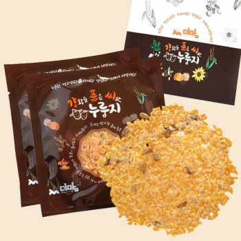 강황을 품은 씨앗 누룽지 선물세트 건강 영양간식 1box (10봉)